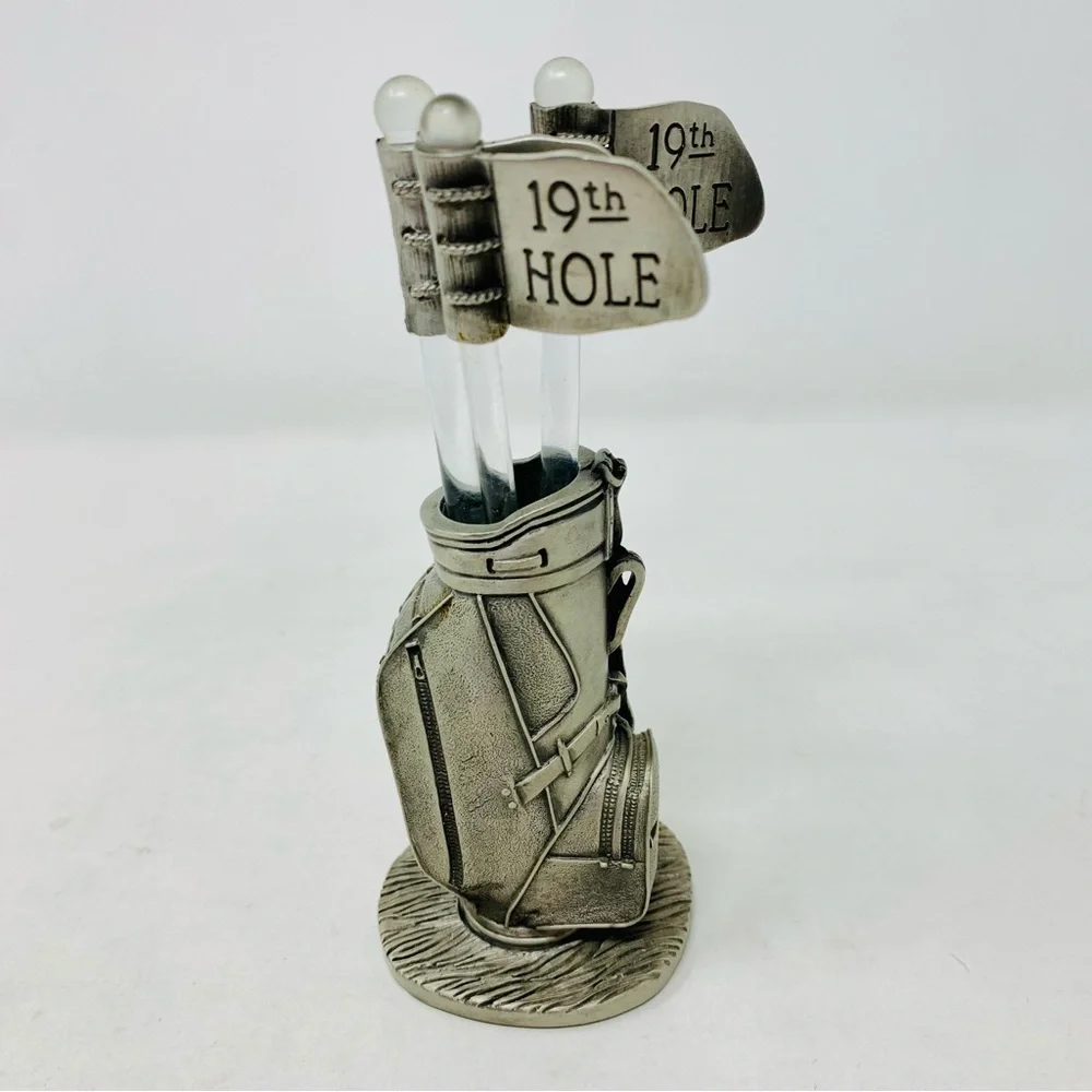 Vintage 19th Hole Cocktail Stir Sticks (3)